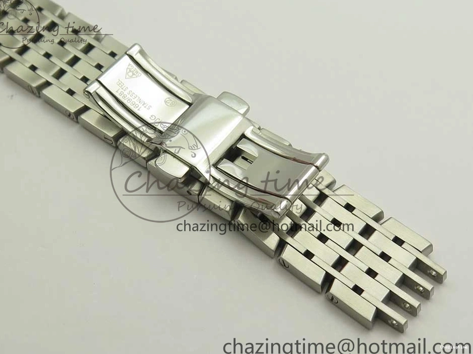 0512 De Ville Hour Vision 41mm SS VSF 1:1 Best Edition White Dial on SS Bracelet A8500 Super Clone Casual 7946